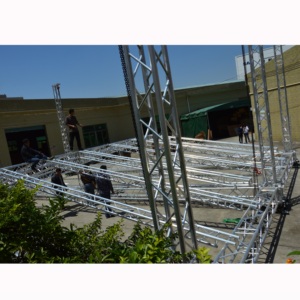 โครงถักไฟอลูมิเนียมมือสองพร้อมเสาลิฟท์สำหรับไฟดีเจ - Product Image 1