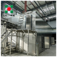 Industriële vloeibaarbed-snelvriezer IQF vloeibaarvriesmachine hoge efficiëntie voor fruit, groenten, vis SUS304