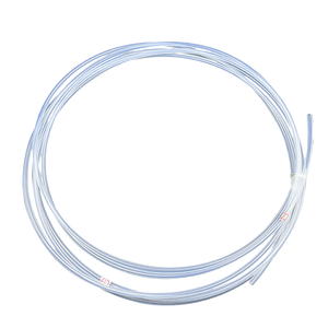 Tubo De PTFE Tubo De Plástico Rígido De Alta Temperatura 1mm 2mm 3mm Dentro Da Mangueira Tubo De PTFE