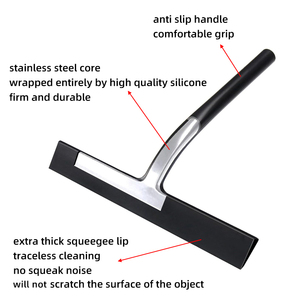 Tergivetro in Silicone Multimisura con Gancio per Pulizia Finestre, Specchi e Vetri del Bagno, Tergivetro di Lusso per <span class=keywords><strong>Doccia</strong></span> - Product Image 3