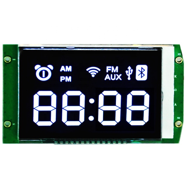 Custom VA LCD Display 7-Segment LCD Module With High Brightness