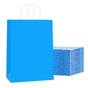 Sacs cadeaux arc-en-ciel 2026 avec poignées, petits sacs de fête, sacs à friandises pour les anniversaires d'enfants, les fêtes de Noël et les célébrations - Product Image 1