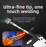 Punta de Soldadura Ultrafina JTX S1 de 0.1 mm, Especial para Conexiones de Pantalla, Calentamiento Rápido para Herramienta de Soldadura 210