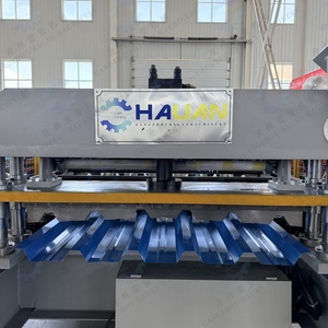 Metal Roofing <b>Tiles</b> Rolling Forming Machine with Gear & Bearing PLC Control 3-Year Warranty for Russian Market - Product Image 4