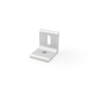 Produsen China 6005 Braket Bentuk L 2 Lubang untuk Profil Aluminium 40*40mm dengan Slot T 20 30 40 25 Braket Berlubang - Product Image 2