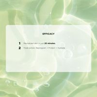 Masque facial en feuille anti-âge bio UNICREVIVE-X avec acide hyaluronique et exosomes pour tous types de peaux