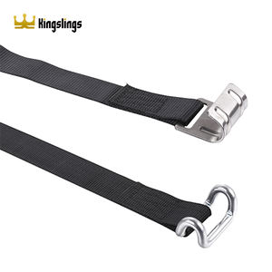 Sangles à <span class=keywords><strong>cliquet</strong></span> de 800 kg pour la fixation des bâches latérales, la fixation des charges et le cerclage des camions - Product Image 1