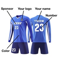 Maillot de sport rétro à manches longues pour le football et le basketball, uniforme de football pour jeunes et adultes, vêtements de sport en gros, maillot d'entraînement