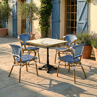Fabricant de chaises en rotin toutes saisons, chaise en rotin empilable de haute qualité, classique, pour restaurant, patio, jardin, extérieur, avec accoudoirs