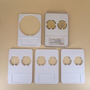 Estuche acrílico sellado ultrasónicamente de gran tamaño para 3 monedas, a prueba de polvo y con protección antioxidante para colección de monedas triples - Product Image 4