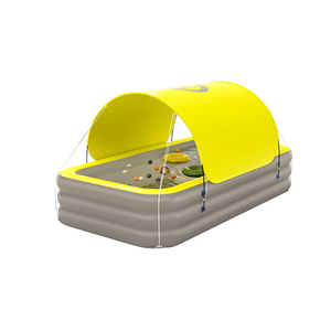 <span class=keywords><strong>Bomba</strong></span> <span class=keywords><strong>de</strong></span> aire <span class=keywords><strong>de</strong></span> llenado rápido inalámbrica, <span class=keywords><strong>piscina</strong></span> inflable automática con parasol - Product Image 6