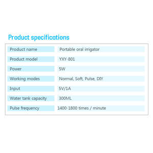 FOMIS Brosse à dents électrique professionnelle sans fil, batterie plastique 300 ml, étanche IPX7, rechargeable par USB, portable, pour l'extérieur, l'hôtel - Product Image 6