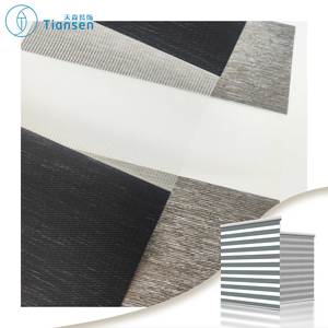 Eco Friendly Industrial Built-In Plain <strong>French</strong> Window <strong>Shutter</strong> with Blackout Fabric for Home &amp; Commercial Use - Product Image 1