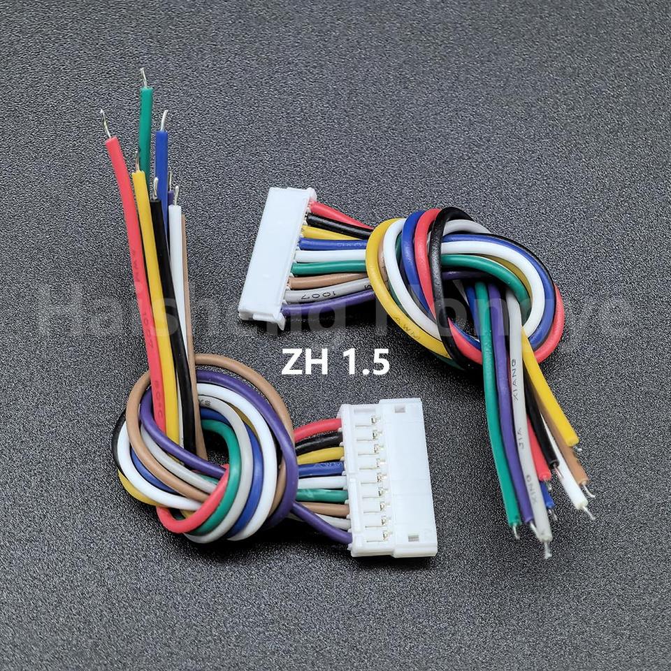 Custom JST Connector Wire Harness Cable Assembly - 2/3/4/5/6 Pin ...