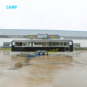 Remorques alimentaires de qualité supérieure CAMP, entièrement équipées, camions de restauration mobiles américains, <span class=keywords><strong>achat</strong></span> de restaurants, bars, pizzerias, cafés - Product Image 4