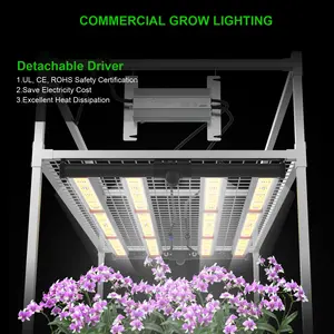도매 400w 320w 디 밍이 가능한 삼성 전체 스펙트럼 uv 실내 식물 접이식 led 성장 빛