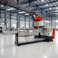 Extrudeuse de granulés de plastique recyclé PP PE ABS PVC personnalisée 380V 200-1000kg/h, machine à granulés à double vis, garantie 1 an