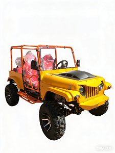 Mini jeep classique populaire à essence/électrique, tout-terrain, mini jeep à quatre roues, apparence personnalisable - Product Image 6