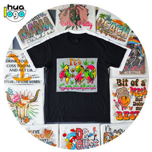 Huaga Fabrikpreis Maßanfertigung für Wärmeübertragung auf Kleidung T-Shirts Digitaldruck Waschbar PET Plastisol Alle Designs - Product Image 6