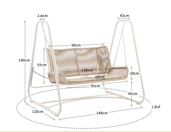 Style bras oscillant + 2 places