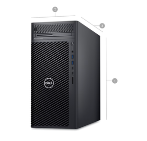 Station de travail Precision 3680 Tower, processeur Intel Core I9-14900, 64 Go de RAM DDR5 5600 MHz, disque dur SATA 4 To, T3680 - Product Image 3