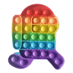 Popit Squeeze Toys Factory Directly Silicone Push Pop Bubble Sensory Fidgets Toys