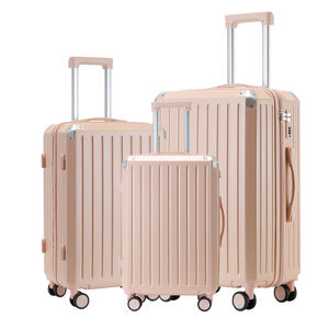 מזוודת ABS קשיחה יוניסקס סיטונאית עם מנעול TSA, גלגלי ספינר 4, בטנת פוליאסטר קלה, מסגרת אלומיניום - Product Image 6