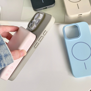 Matte Magnetic Silicone Phone Case for iPhone 17 Pro Max <strong>Simple</strong> Skin Texture Pure Color Anti-Drop Protective <strong>Cover</strong> for iPhone 16 - Product Image 6