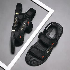 Nuevas Sandalias de Playa Casuales de Verano para Hombre, Planas, Transpirables, Cómodas, con Punta Abierta, Cierre de Gancho y Bucle, Parte Superior de Microfibra, Estilo Vietnamita - Product Image 2