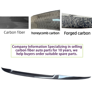Alerón Trasero de Fibra de Carbono Estilo P para BMW Serie 5 G30 G38 y M5 F90, 2016-2023 - Product Image 4