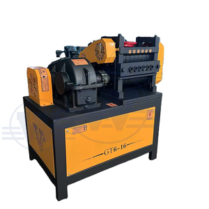 Machine de redressage et de coupe de barres d'acier et de barres d'armature en bobine, prix usine - Product Image 1