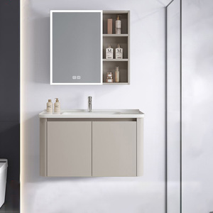 Armario <span class=keywords><strong>de</strong></span> <span class=keywords><strong>baño</strong></span> <span class=keywords><strong>de</strong></span> doble puerta montado en la pared personalizado <span class=keywords><strong>de</strong></span> fábrica, juego <span class=keywords><strong>de</strong></span> fregadero, <span class=keywords><strong>lavabo</strong></span> <span class=keywords><strong>de</strong></span> aluminio, espejo, tocador <span class=keywords><strong>de</strong></span> <span class=keywords><strong>baño</strong></span> - Product Image 6