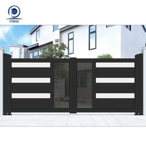 Cancello Scorrevole Personalizzato Prima con Pannelli in Legno Recuperato e Telaio in Acciaio Annerito per Proprietà in Stile Ranch - Product Image 2