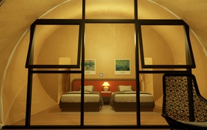 Carpa Glamping de Lujo Moderna y Espaciosa, Cabina Premium de Una Sola Capa con Membrana PVDF de 850G para Campamentos en Resorts del Desierto - Product Image 6