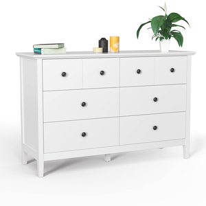 white dresser black knobs Whitewashed dresser with black knobs