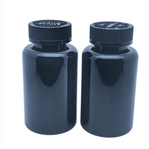 Custom logo <b>Empty</b> Pet Vitamin Dietary Supplement Medicine <b>Bottle</b> Capsule Pill Container <b>Bottle</b> with Childproof Cap - Product Image 5