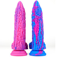 Plug anal en silicone coloré, simulation de fruit melon amer, avec ventouse, pour expansion anale homme/femme, jouet sexuel pour adulte