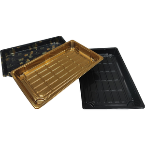 Apet Cpet Blister Thermoformed Plastic Log Cake Box Bread Muffin Container Packaging Food Box
