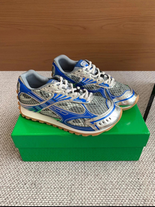 Scarpe da Corsa Casual Invernali Bottegas Venetas Orbit 2025 di Alta Qualità in Vera Pelle Sneakers Retrò Argentate alla Moda - Product Image 4