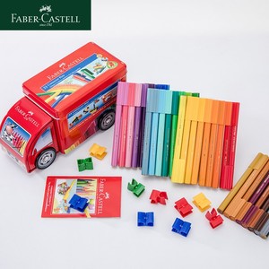 Set de Pintura de Acuarela <span class=keywords><strong>Faber</strong></span>-<span class=keywords><strong>Castell</strong></span> para Niños con Bloques Construibles - Lápices de Dibujo Artístico para Niños de Jardín de Infancia, Set de Pintura Lavable - Product Image 5