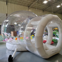 Ange Kids Party Clear Gonflable Crystal Igloo Dome Bubble Tent Transparent Gonflable Bubble Balloons House