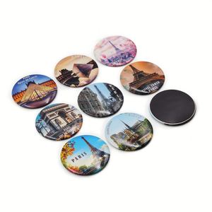 Premium Quality Custom Round Color <b>Fridge</b> Magnet Button Badge Magnetic Pictures for Refrigerator - Product Image 6