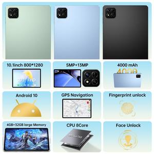 Tablette PC Pad 7 <span class=keywords><strong>Pro</strong></span> 10,1 pouces 4G LTE, 4 Go + 32 Go, Android 10 MTK6755 Octa Core, écran tactile pour divertissement, tablette PC Android - Product Image 5
