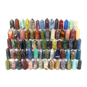 CHUSE crystal crafts bacchette di cristallo di quarzo naturale point crystals healing stones tower per bulk all'ingrosso - Product Image 4