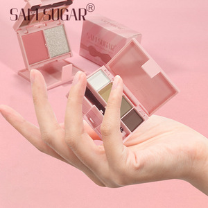 Palette de fards <span class=keywords><strong>à</strong></span> paupières portable et pliable Summer10 Colors, pailletée, nacrée, waterproof, mate, délicate, style Ins - Product Image 5