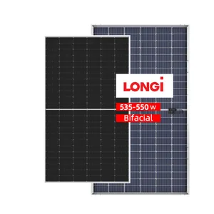 2023 חדש הגעה Longi היי-מו 5m 540W 550W פנל סולארי לשימוש ביתי
