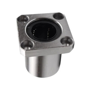 Bloque de Guía Lineal Duradero LM16UU, Rodamiento Deslizante para Carril de Guía LM16 CNC