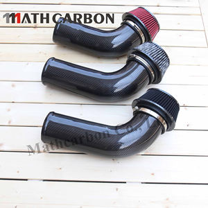 Tubo de Fibra de Carbono Curvo Mathcarbon, Tejido 3K, Forma Personalizada, Resistencia a Altas Temperaturas, para Kits de Admisión de Aire Frío para Carreras - Product Image 2