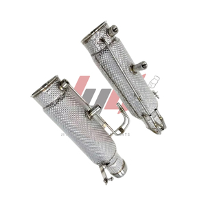 Tubo de escape de ajuste para Mclaren <span class=keywords><strong>Artura</strong></span> 3,0 T <span class=keywords><strong>Spider</strong></span> 2023-2024 Escudo térmico de acero inoxidable Catted Downpipe Escape de alto flujo - Product Image 5