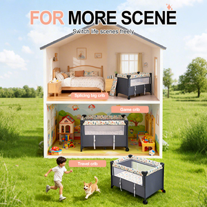 Cuna <span class=keywords><strong>Colecho</strong></span> Multifuncional con Certificación EN y ASTM, con Cambiador para Bebés, para Importadores - Product Image 5